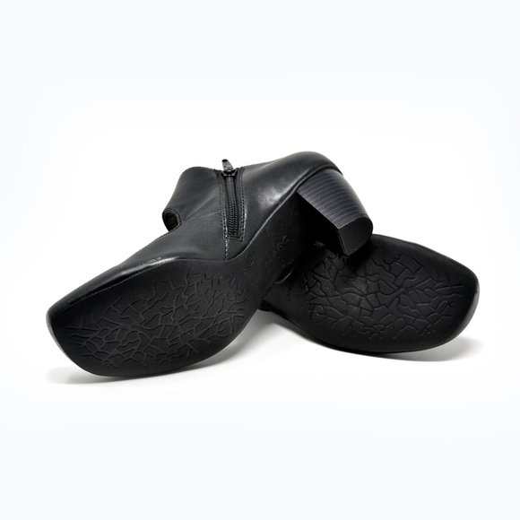 Size 37 MARC Soft Walk Black Leather Mary Jane Style Heals - Picture 5 of 6